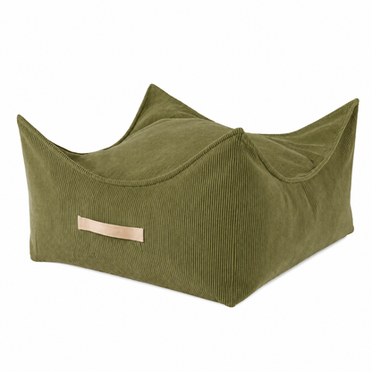 Seat pouf for children Square Premium Cord - Slim Cord Edition