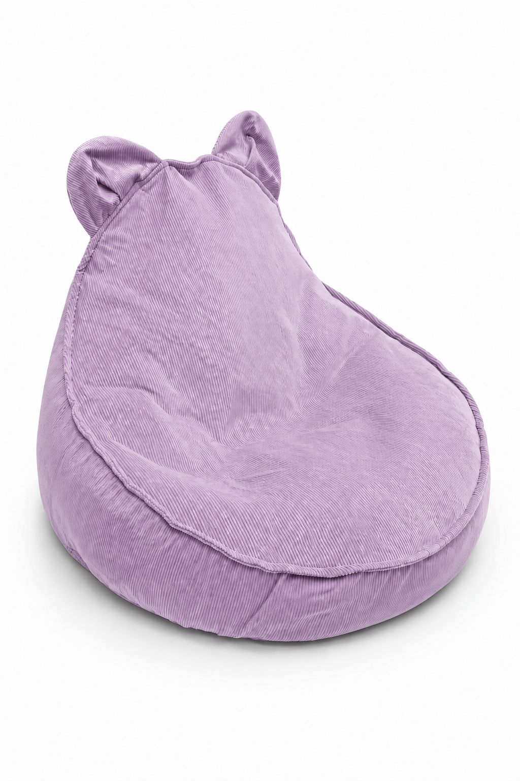 Children's Armchair Bear-Shaped Bean Bag Premium Corduroy - Slim Cord Edition