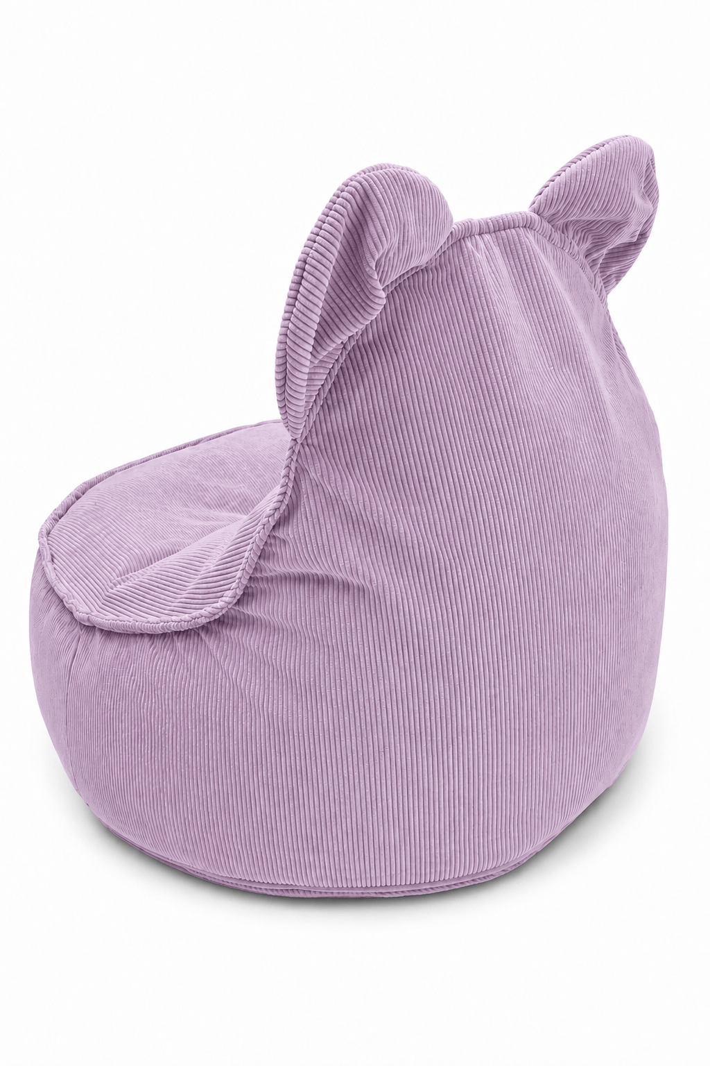 Children's Armchair Bear-Shaped Bean Bag Premium Corduroy - Slim Cord Edition