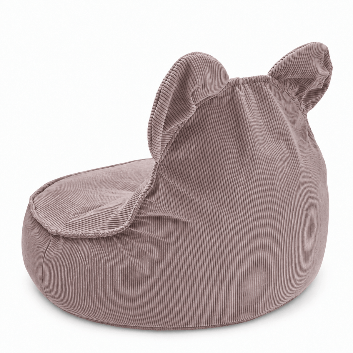 Children's Armchair Bear-Shaped Bean Bag Premium Corduroy - Slim Cord Edition