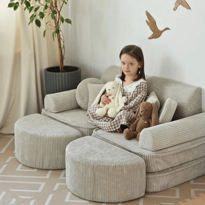 Play Sofa Aesthetic Corduroy Mini Max – Classic Corduroy Edition
