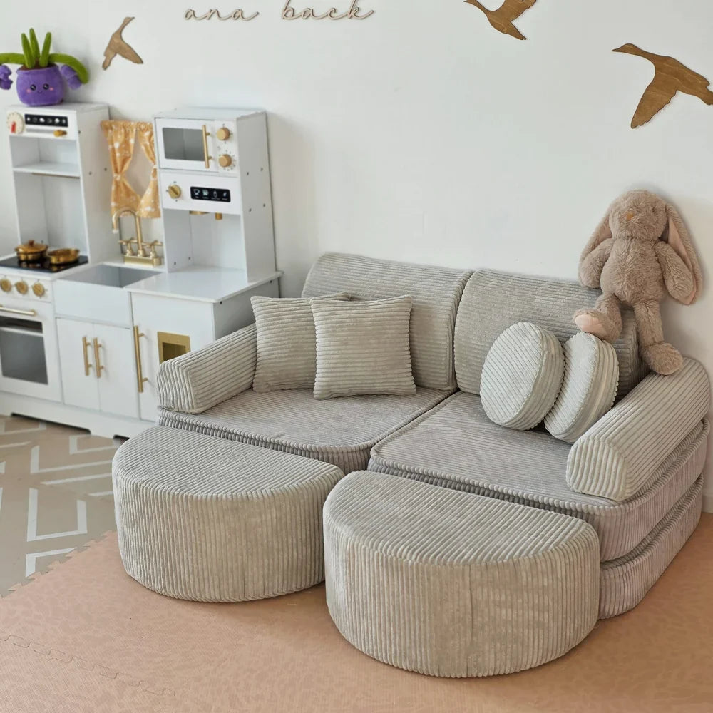 Play Sofa Aesthetic Corduroy Mini Max – Classic Corduroy Edition