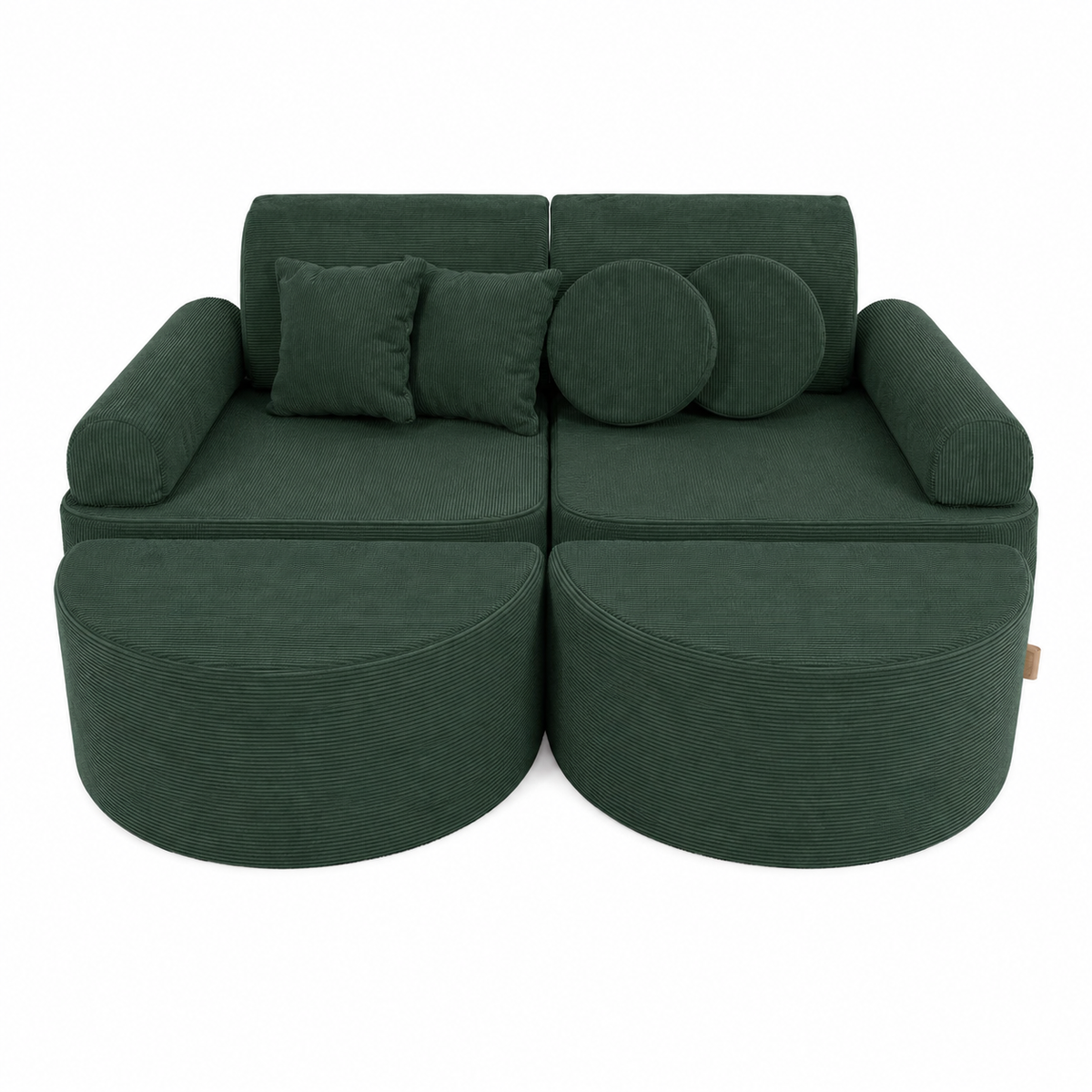 Mini Max Corduroy Play Sofa Premium – Slim Cord Edition
