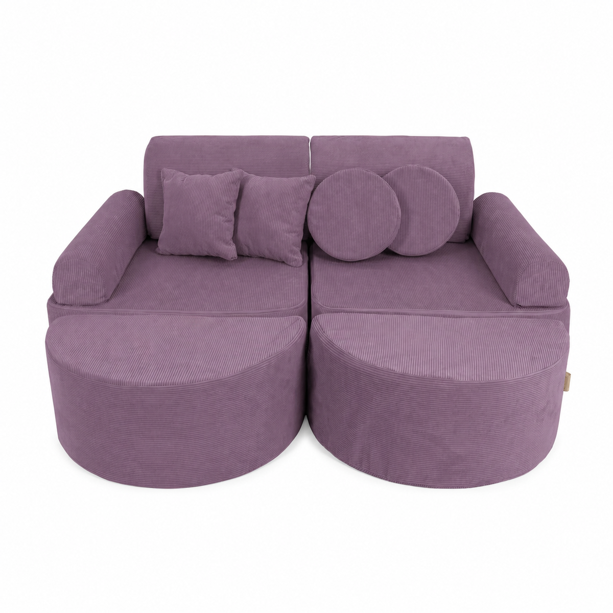 Mini Max Corduroy Play Sofa Premium – Slim Cord Edition