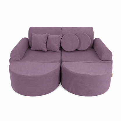 Mini Max Corduroy Play Sofa Premium – Slim Cord Edition