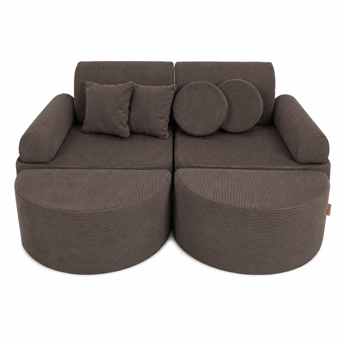 Mini Max Corduroy Play Sofa Premium – Slim Cord Edition