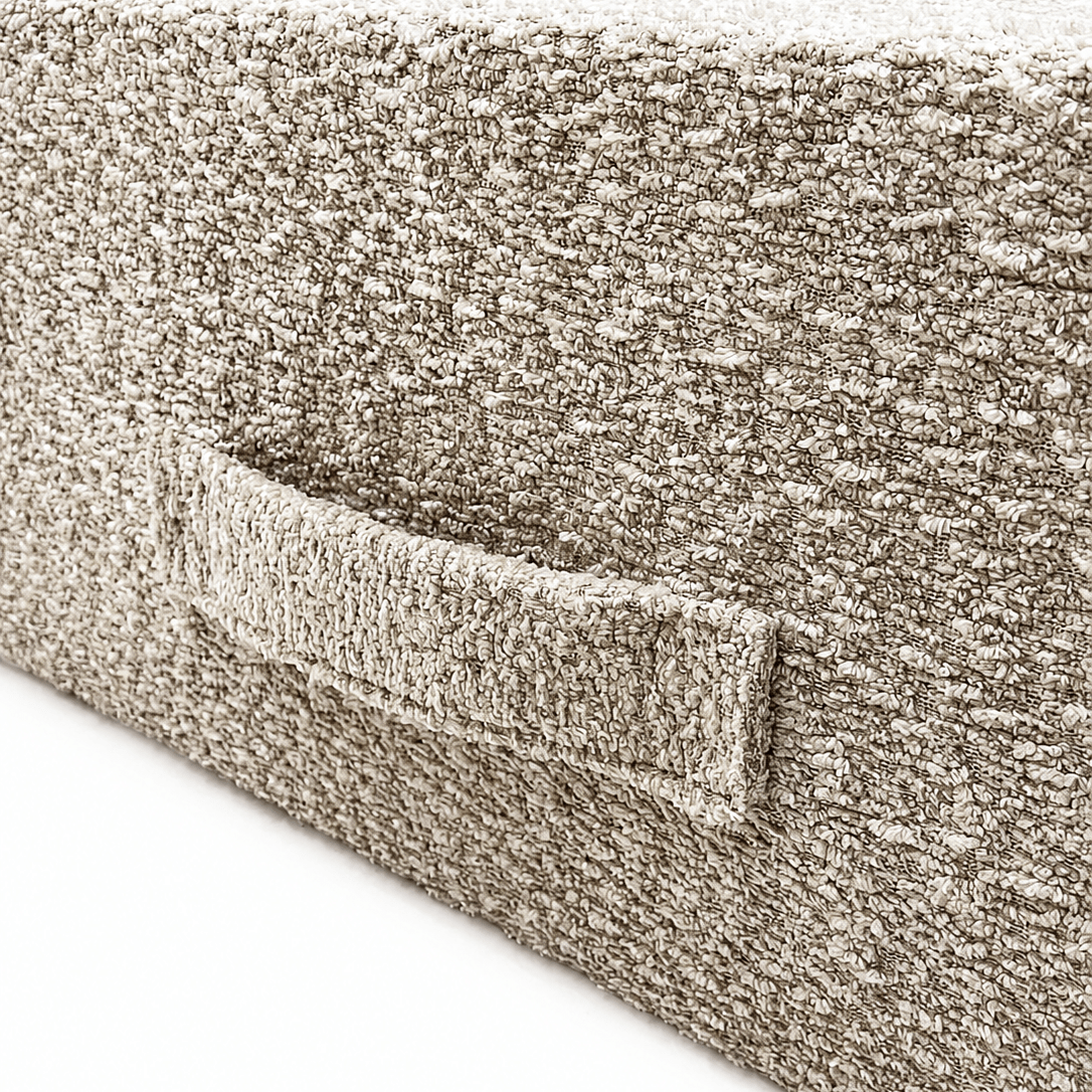 Hüpfpolster Bouclé - 60x60cm