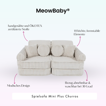 Play Sofa Mini Plus Churros - Plush Cord Edition