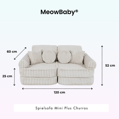 Play Sofa Mini Plus Churros - Plush Cord Edition