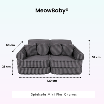 Play Sofa Mini Plus Churros - Plush Cord Edition