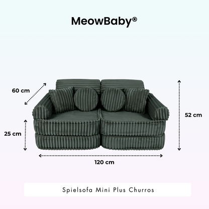 Play Sofa Mini Plus Churros - Plush Cord Edition