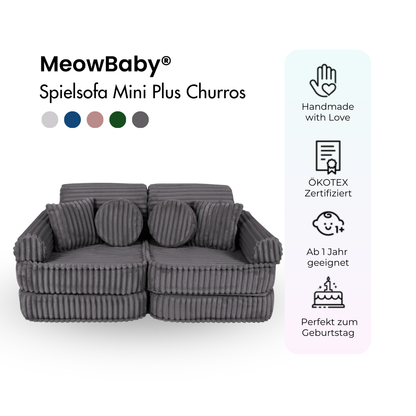 Play Sofa Mini Plus Churros - Plush Cord Edition
