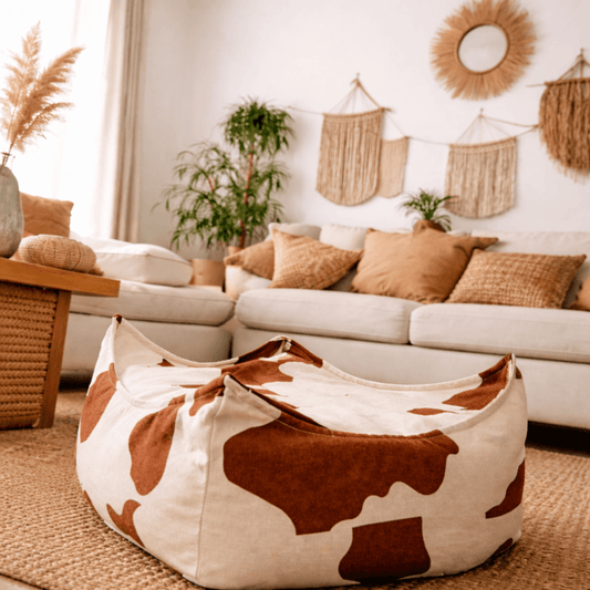 Bean Bag Sitzsack Kuh quadratisch im Detail