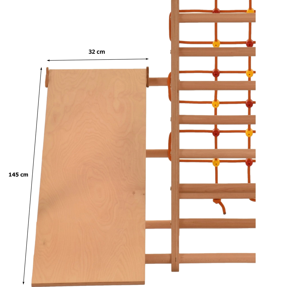 Sliding board / chicken ladder / ramp - accessories for the climbing triangle