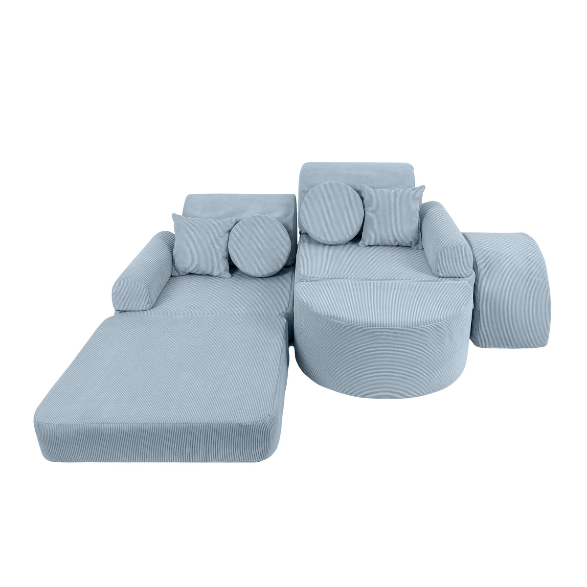 Mini Max Corduroy Play Sofa Premium – Slim Cord Edition