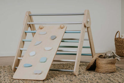 Rampe für Pikler Dreieck von leg & go aus Holz, beidseitig nutzbar