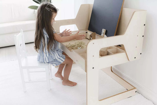 Montessori Maltisch Ina höhenverstellbar für Kinder