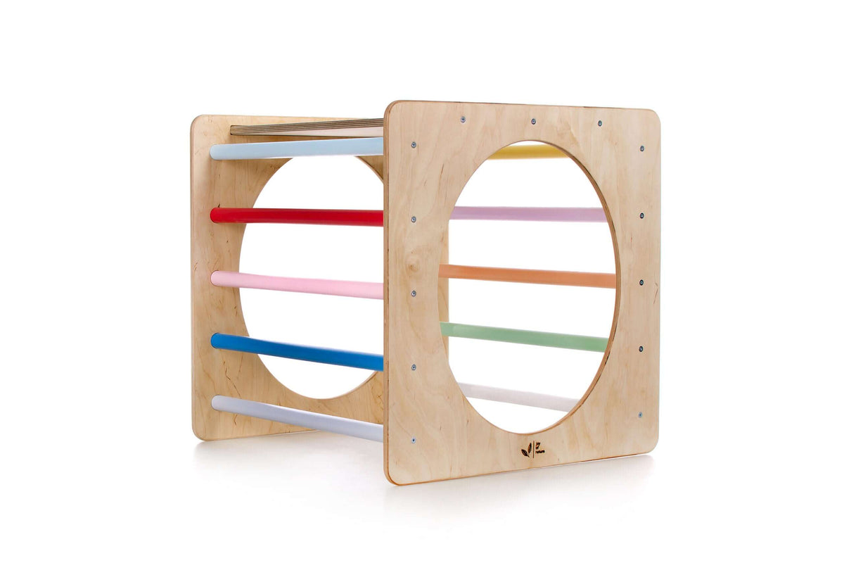 Kletterwürfel versch. Farben für Kinder, Spieltisch für motorische Fähigkeiten und Spaß im Innenbereich.