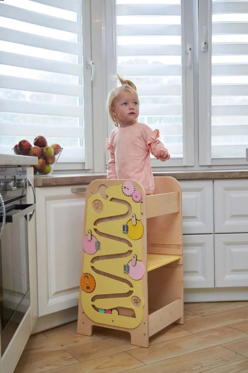 Lernturm 5-in-1 wandelbar für Kinder von Busykids