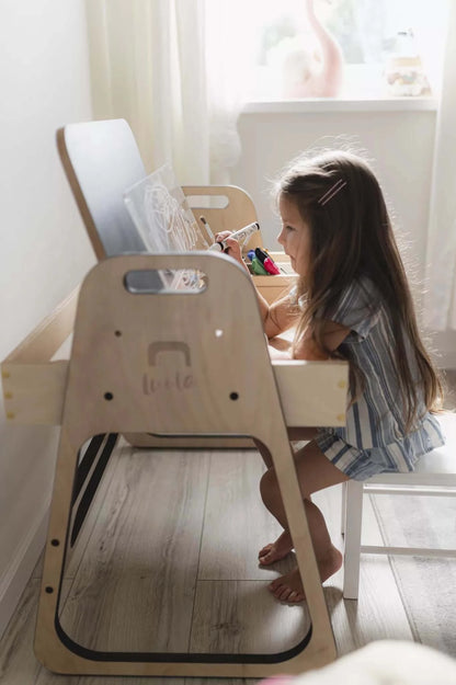 Montessori Lerntisch Leni mit neigbarer Tischplatte